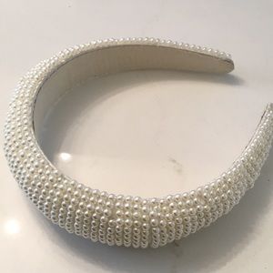 Headband | white headband | hair accessories | pearls